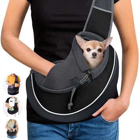 Outdoor Portable Crossbody Bag for Dogs and Cats