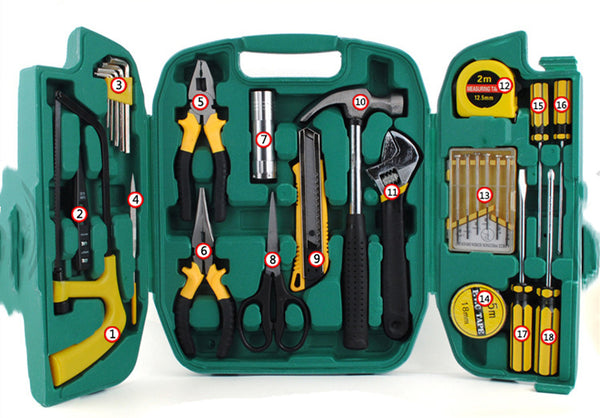 27-piece Car Emergency Tool Kit