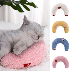 Fashionable U-Shaped Pillow for Cats and Dogs